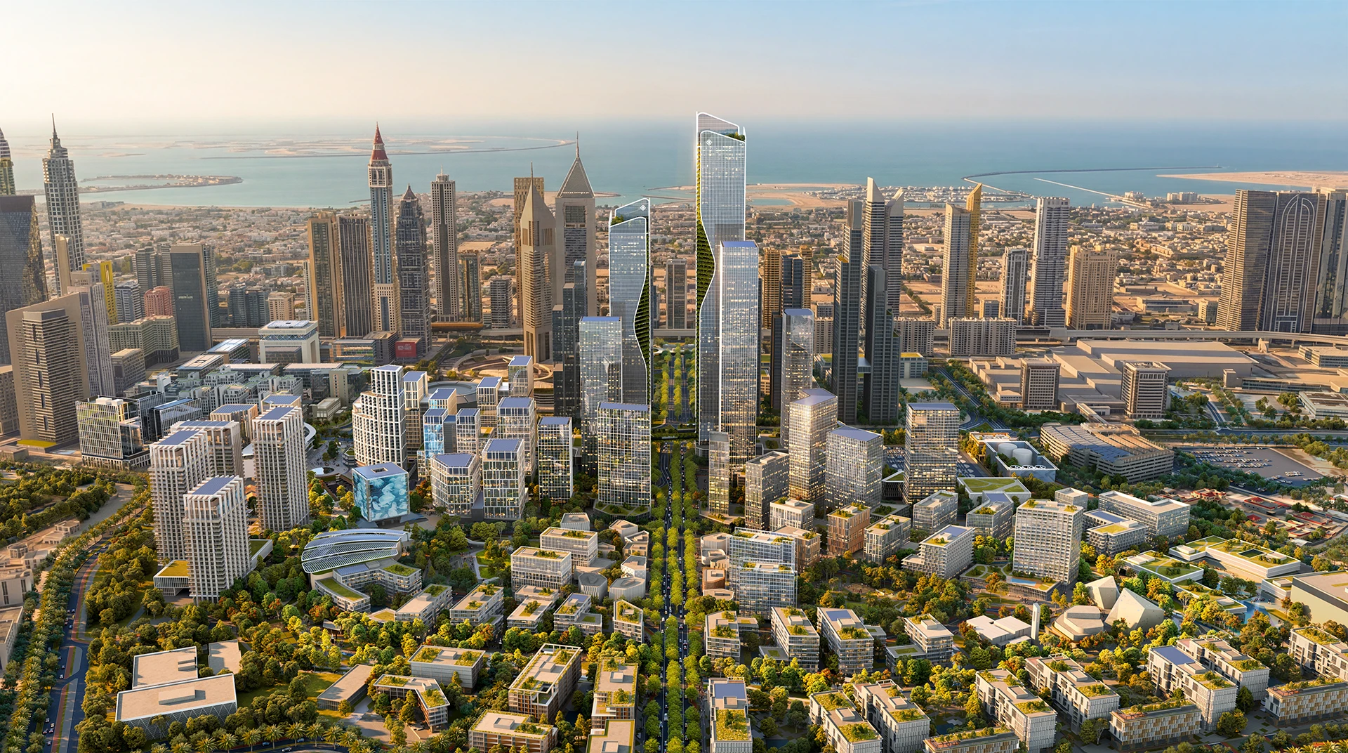 DIFC Zabeel District – Masterplan Daytime copy